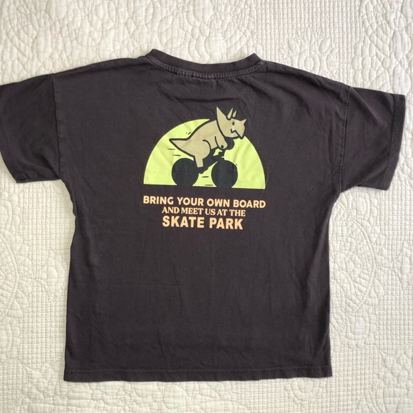 ZARA Toddler Skate Park and Lion Graphic T-Shirt Set of 2 Size 4T - Picture 5 of 12